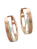 GoldDream Ohrringe Gold 333 Rosegold - 8 Karat Glamour Line Creolen