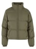 Urban Classics Urban Classics Damen Ladies Short Peached Puffer Jacket in tiniolive