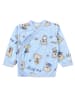 TupTam Baby Jungen Langarm Wickelshirt 5er Set in blau/grau