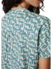 Marc O'Polo Print-Jerseybluse regular in multi/ soft teal