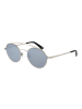 Web Männer Sonnenbrille Flieger Silber