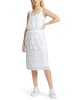 MARC CAIN Sportives Kleid mit Plisseefalten in Weiß