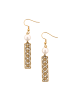 IZIA Women Hoop Earrings in Gold