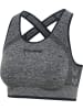 Hummel Hummel Top Hmlmt Multisport Damen Atmungsaktiv Schnelltrocknend Nahtlosen in BLUE NIGHTS MELANGE