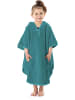 normani Badeponcho für Kinder (70 cm x 75 cm) in Blau