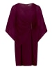 Vera Mont Cocktailkleid mit Raffung in Strong Aubergine