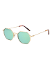 Funky Buddha Unisex Sonnenbrillen Quadrat Gold