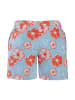 Frozen Cape Badeshorts RIBEIRA in Light Blue
