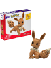 Mattel MEGA Construx GMD34 Pokémon Jumbo Evoli 30cm Bauset Figur beweglich 10+