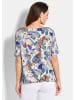 GOLDNER Jerseyshirt Cityshirt mit floralem Print in bunt / gemustert