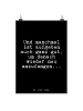 Mr. & Mrs. Panda Print Und manchmal ist aufgeben... mit Spruch in Schwarz