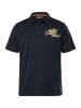 Men Plus Poloshirt in navy blau