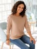 WITT WEIDEN 3/4 Arm-Pullover in camel