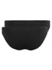 Skiny Slip 2er Pack in Schwarz