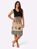 WITT WEIDEN Sommerkleid in schwarz-beige