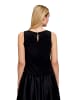 Vera Mont Blusentop im Glitzer-Look in Schwarz