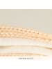 Bieco Kuscheldecke Flausch 70 x 100 cm - Uni E in beige