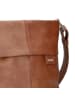 Zwei Mademoiselle.M Schultertasche 27 cm cognac