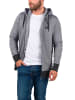 !SOLID Kapuzensweatjacke SDRafko in grau