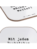 Mr. & Mrs. Panda Tischschoner Spruch Schulanfang Inspiration mit... in Weiß