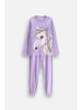 Coccodrillo Mädchenpyjama in violett