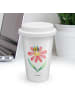 Mr. & Mrs. Panda ToGo Kaffeebecher Hummel Blume ohne Spruch in Weiß