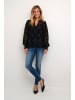 CULTURE Bluse langarm CUolu Relaxed fit in Black