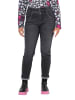 LAURASØN Jeans in dunkelgrau denim
