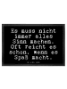 Mr. & Mrs. Panda Matte Es muss nicht immer... mit Spruch in Schwarz