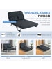 HOMCOM Schlafsofa-111B x 80T x 78H cm-Schwarz