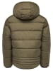 Humy Winterjacke warm gefüttert Kapuze in Olive