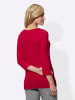 Sieh an! 3/4-Arm-Shirt in rot