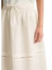 Marc O'Polo DENIM Ausgestellter Rock regular in Silky White