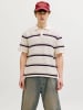 Jack & Jones Gestricktes Polo in Sea Salt