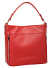 Cluty Handtasche echt Leder in rot