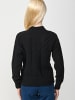 KOROSHI GESTRICKTER ROLLKRAGENPULLOVER in SCHWARZ