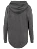 F4NT4STIC Oversized Hoodie Blumen Auto Oversize Hoodie in charcoal