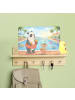 Mr. & Mrs. Panda Wandbild Panda Schwimmbad Pommes Design ohne Sp... in Weiß