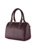 Lazarotti Bologna Leather Bowling-Bag Handtasche Crossbody Leder 26 cm in burgundy