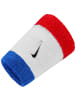 Nike Nike Swoosh Classic Double Wide Wristbands 2PK in Weiß