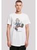 F4NT4STIC T-Shirt Tom and Jerry TV Serie Faux Frankenstein Tom in weiß