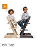Stokke Mitwachsender Treppenhochstuhl Tripp Trapp® serene pink in Rot ab 0 Monate