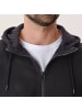 S. Oliver Sweatjacke in Schwarz