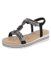 Ital-Design Sandale & Sandalette in Schwarz