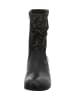 Think! Klassische Stiefelette in schwarz