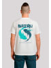 F4NT4STIC T-Shirt Koi Fish Japan Streetstyle in weiß