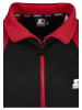 STARTER Track Jackets in black/cityred/white
