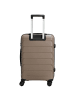 D&N Travel Line 4100 - 4-Rollen-Trolley M 64 cm (taupe) in taupe