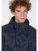 MO Herren Schlupfjacke in Dunkelgrau Marine Camouflage