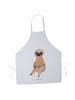 Mr. & Mrs. Panda Schürze Faultier Kaffee ohne Spruch in Weiß